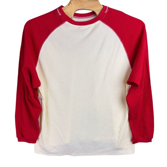 Pro Edge Ohio State Buckeyes Raglan Shirt Men 2XL Red White Collegiate Licensed - Picture 2 of 12